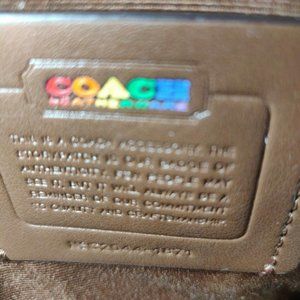 Coach Rainbow Ns Wallet